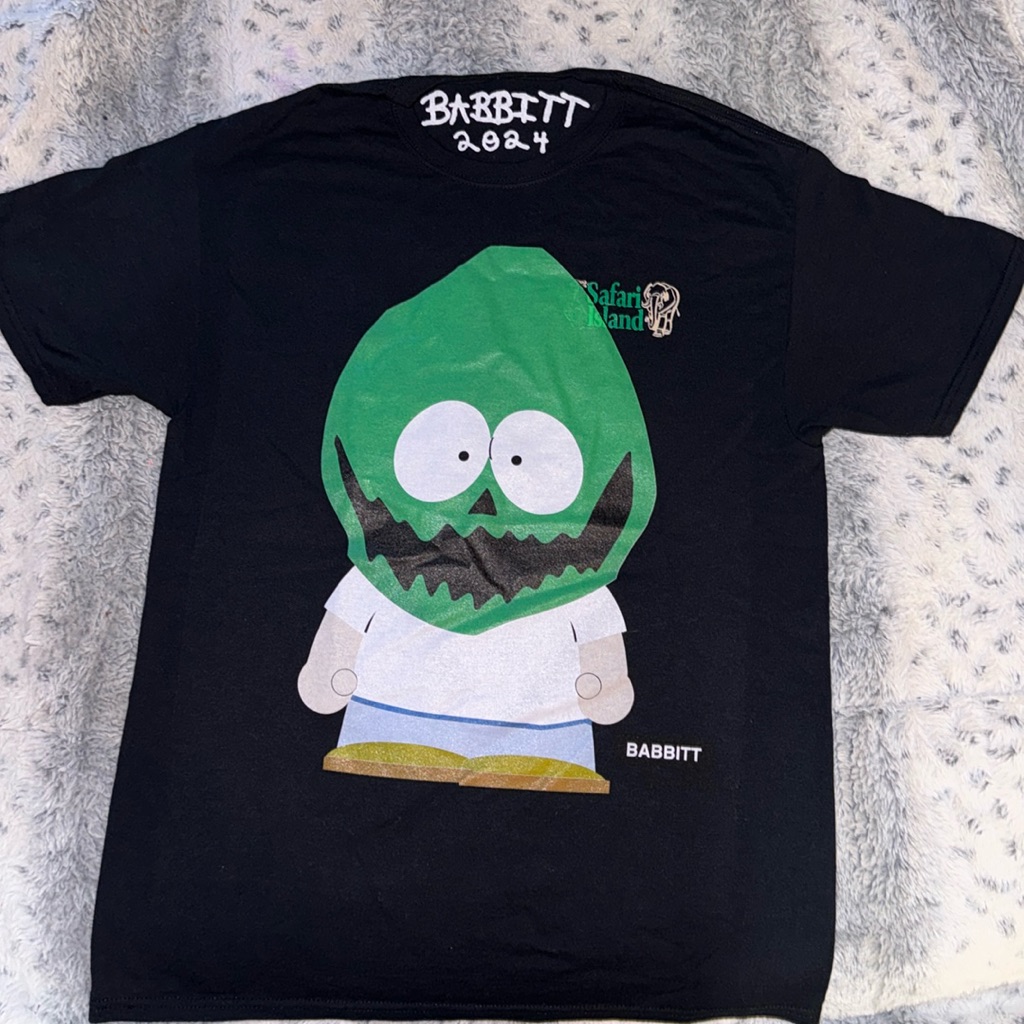 Men’s Or Women’s Ass Pizza And Babbitt Collab T-Shirt! Men’s Size Large! Rare!!!